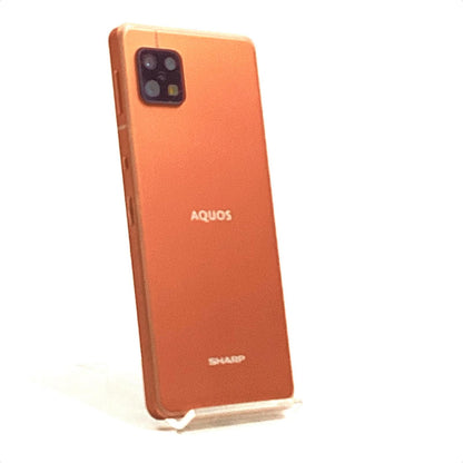【全額返金保証】【最速発送】SHARP AQUOS sense6 64GB ライトカッパー SIMフリー SH-M19 白ロム 動作確認済