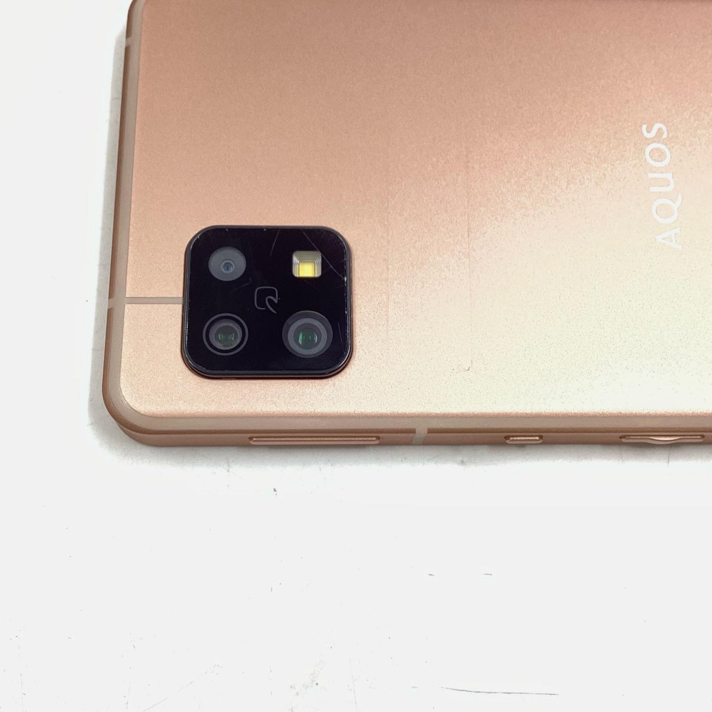 【全額返金保証】【最速発送】SHARP AQUOS sense6 64GB ライトカッパー SIMフリー SH-M19 白ロム 動作確認済