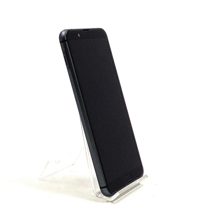 【全額返金保証】【最速発送】SHARP AQUOS sense3 64GB ブラック SIMフリー SH-M12 白ロム 美品 動作確認済