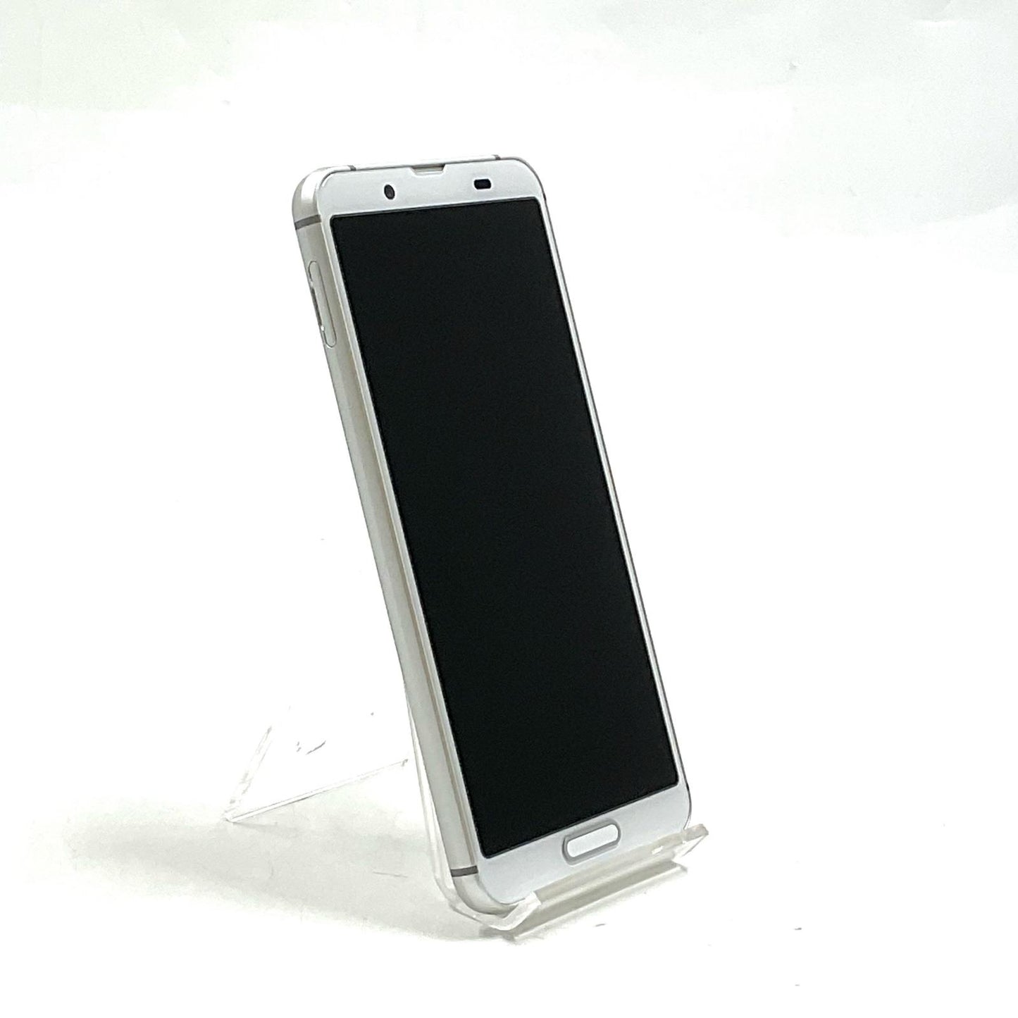 【全額返金保証】【最速発送】SHARP AQUOS sense3 64GB シルバーホワイト SIMフリー SH-M12 白ロム 美品 動作確認済