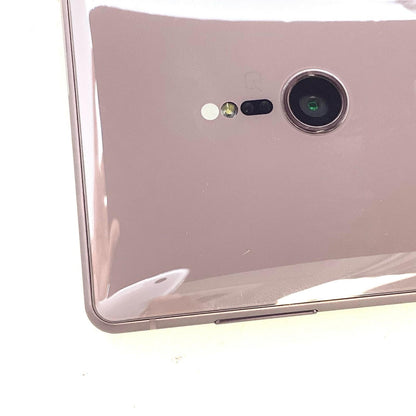 【全額返金保証】【最速発送】Sony Xperia XZ2 64GB アッシュピンク au SOV37 白ロム 美品 動作確認済