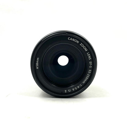 【全額返金保証】【最速発送】Canon ZOOM LENS EF-S55-250mm F4-5.6 IS II 美品 動作確認済