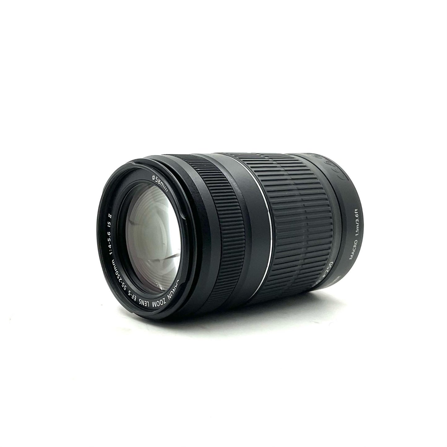 【全額返金保証】【最速発送】Canon ZOOM LENS EF-S55-250mm F4-5.6 IS II 美品 動作確認済