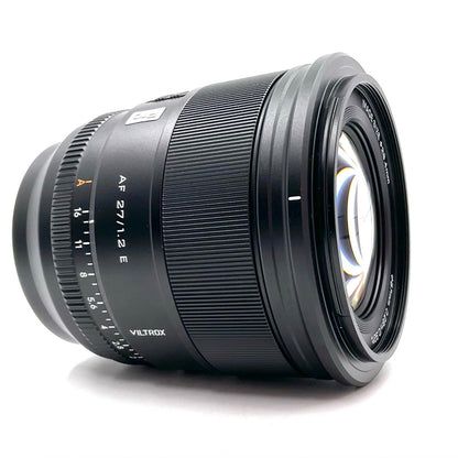 【全額返金保証】【最速発送】VILTROX AF 27mm F1.2 PRO E [ソニーE用] 超美品 動作確認済
