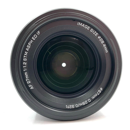 【全額返金保証】【最速発送】VILTROX AF 27mm F1.2 PRO E [ソニーE用] 超美品 動作確認済