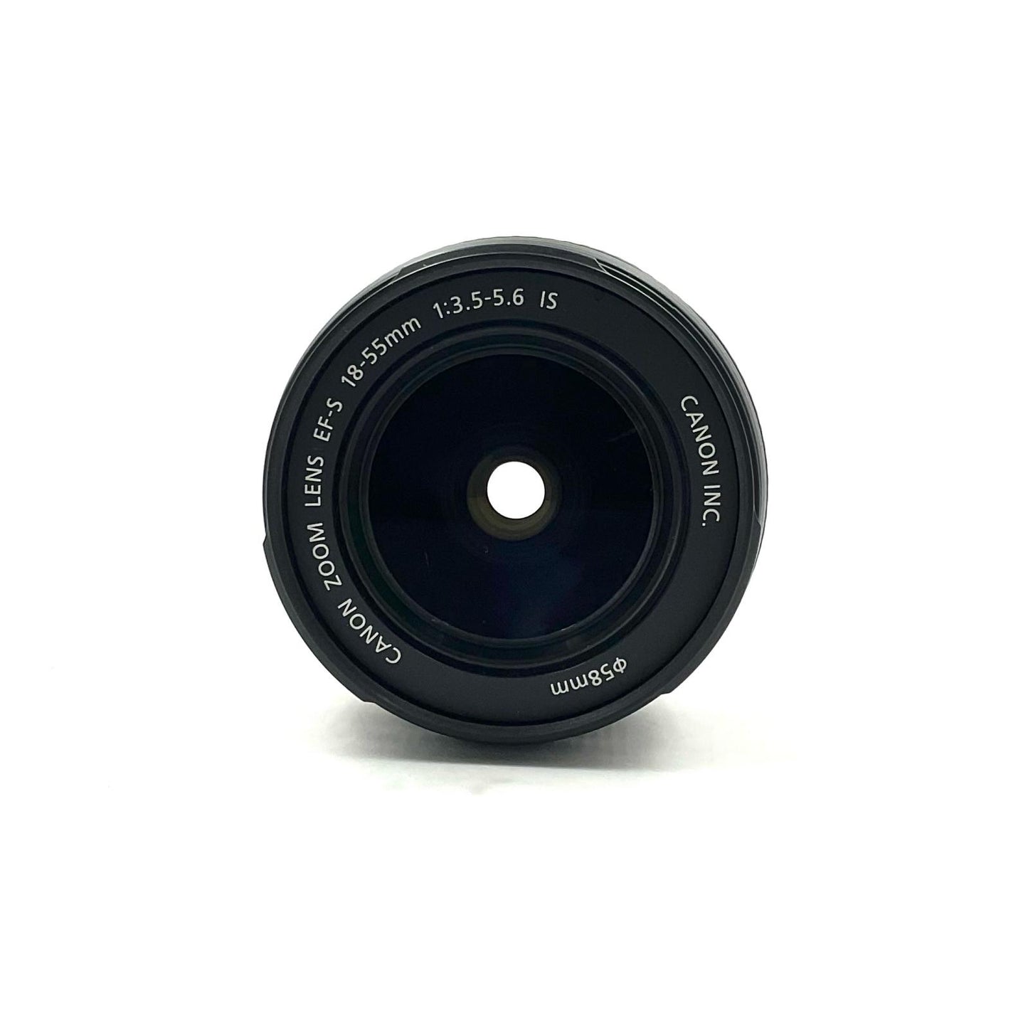 【全額返金保証】【最速発送】Canon EF-S18-55mm F3.5-5.6 IS 美品 動作確認済