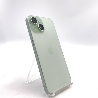 【全額返金保証】【最速発送】Apple iPhone iPhone 15 256GB グリーン docomo SIMフリー 白ロム 美品 動作確認済 85%