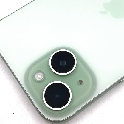 【全額返金保証】【最速発送】Apple iPhone iPhone 15 256GB グリーン docomo SIMフリー 白ロム 美品 動作確認済 85%