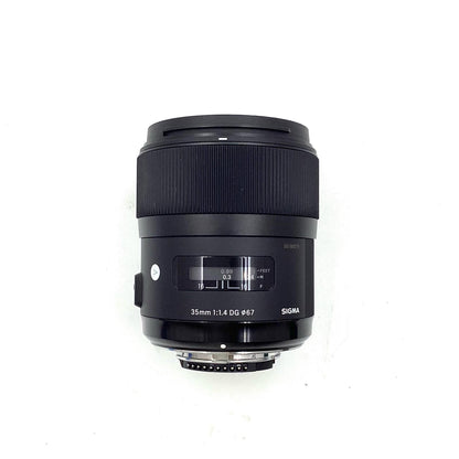【全額返金保証】【最速発送】SIGMA Art 35mm F1.4 DG 美品 動作確認済