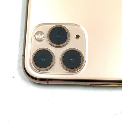 【最速発送】Apple iPhone iPhone 11 Pro 256GB ゴールド au 白ロム【難有】 72%