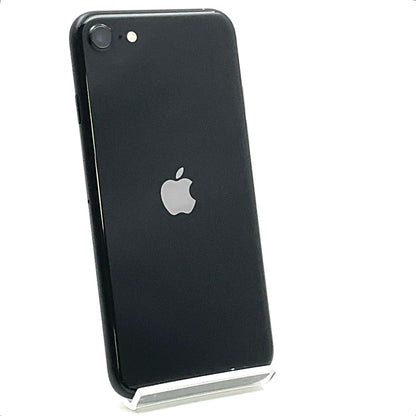 【全額返金保証】【最速発送】Apple iPhone iPhone SE（第2世代） 128GB ブラック au 白ロム 動作確認済 76%