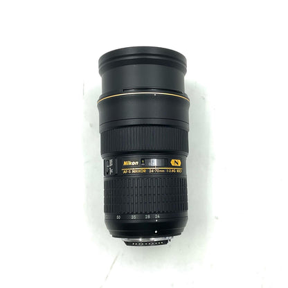 【全額返金保証】【最速発送】Nikon AF-S NIKKOR 24-70mm f/2.8G ED 美品 動作確認済