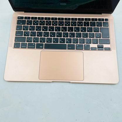 【全額返金保証】【最速発送】Apple MacBook Air 13.3インチ 2020 Apple M1 8GB 256GB ゴールド 91% 美品 動作確認済