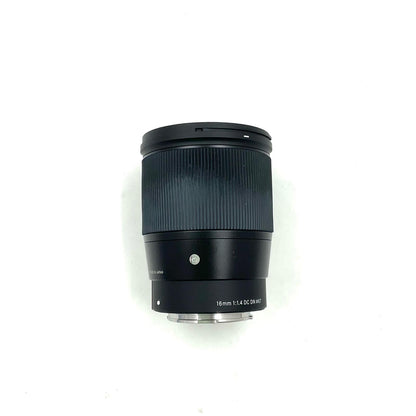 【全額返金保証】【最速発送】SIGMA 16mm F1.4 DC DN [ソニー用] 動作確認済