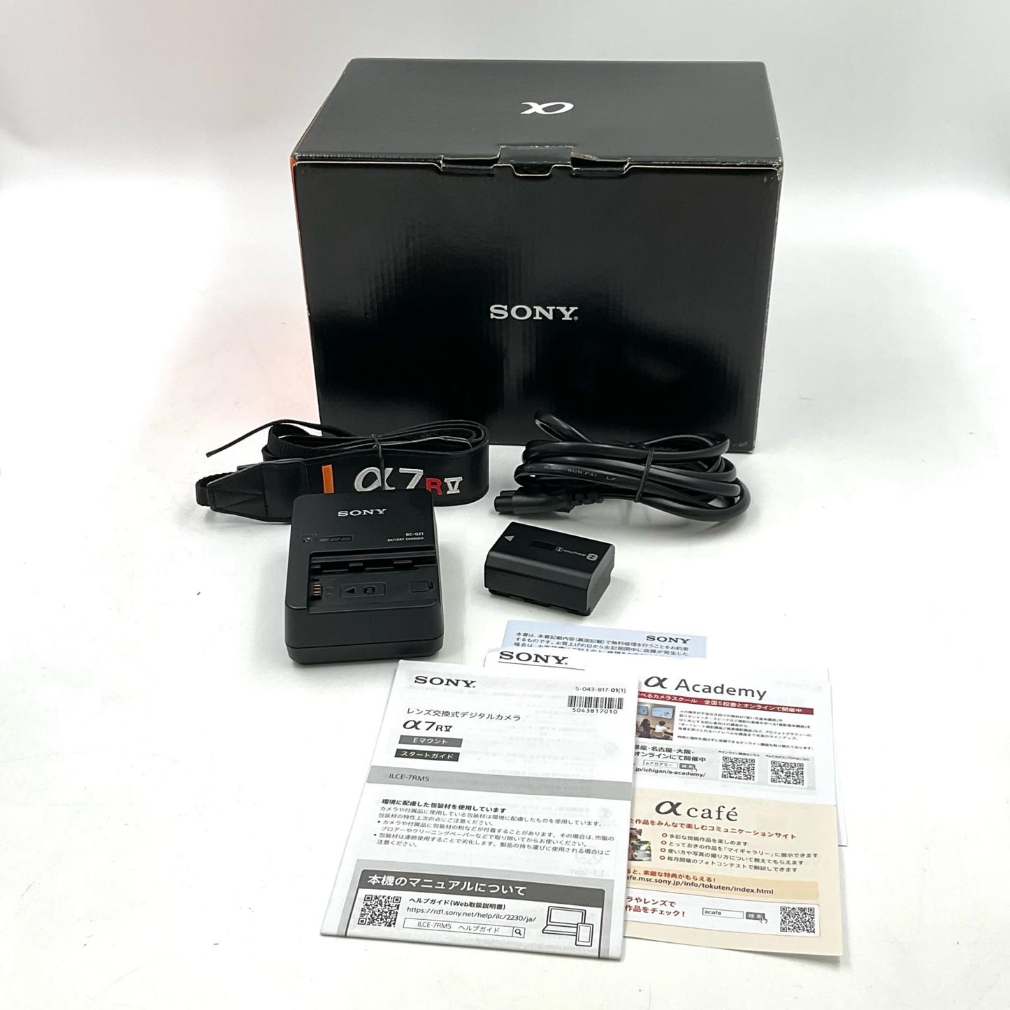 【全額返金保証】【最速発送】Sony デジタル一眼 α7R V ILCE-7RM5 ボディ ブラック 美品 動作確認済