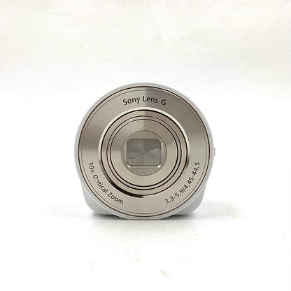 【全額返金保証】【最速発送】Sony コンパクトデジタルカメラ サイバーショット DSC-QX10 (W) [ホワイト] 動作確認済