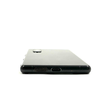 【全額返金保証】【最速発送】Sony Xperia 5 64GB ブラック au SOV41 白ロム 美品 動作確認済