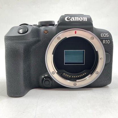 【全額返金保証】【最速発送】Canon デジタル一眼 EOS R10 ボディ ブラック 美品 動作確認済