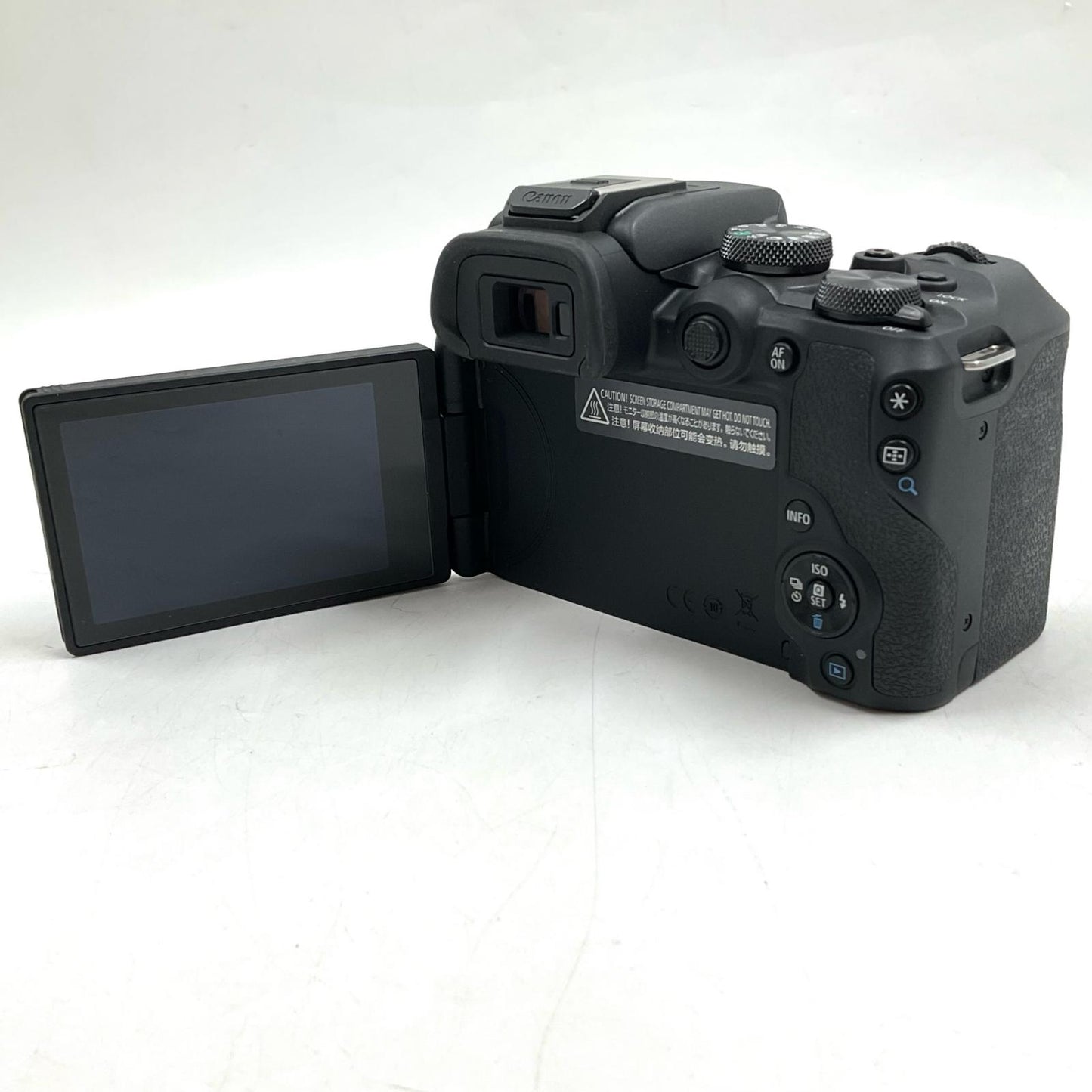 【全額返金保証】【最速発送】Canon デジタル一眼 EOS R10 ボディ ブラック 美品 動作確認済