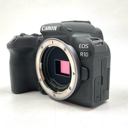 【全額返金保証】【最速発送】Canon デジタル一眼 EOS R10 ボディ ブラック 美品 動作確認済