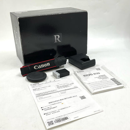 【全額返金保証】【最速発送】Canon デジタル一眼 EOS R10 ボディ ブラック 美品 動作確認済