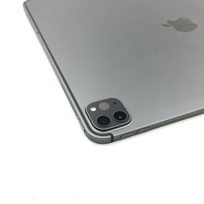 【全額返金保証】【最速発送】Apple iPad Pro 12.9インチ 第4世代 128GB スペースグレイ WiFi+Cellular Softbank 白ロム 美品 動作確認済