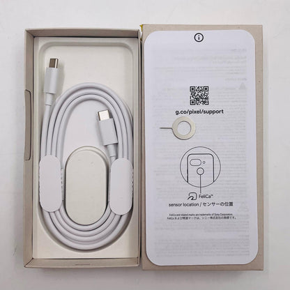 【全額返金保証】【最速発送】Google Pixel 9a 128GB ホワイト Softbank SIMフリー pixel 9a 美品 動作確認済