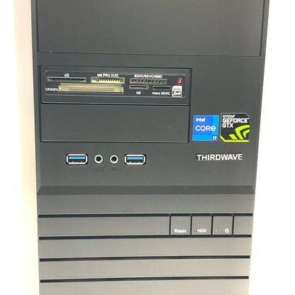 【最速発送】ドスパラ raytrek MX intel core i7-12700 16GB M.2 SSD 1TB HDD 4TB NVIDIA GeForce GTX 1650【難有】