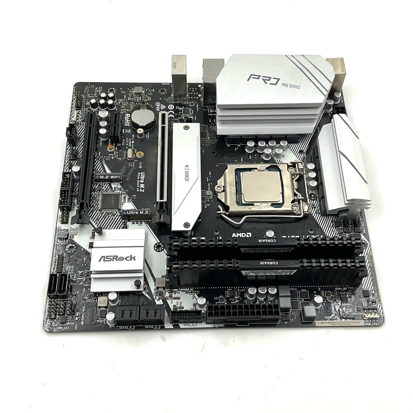 【全額返金保証】【最速発送】ASRock マザーボード B460M PR04 美品 動作確認済