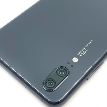 【全額返金保証】【最速発送】Huawei P 20 128GB ブラック SIMフリー EML-L29 白ロム 動作確認済