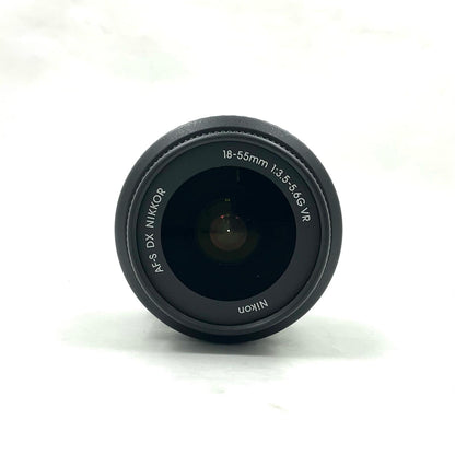 【全額返金保証】【最速発送】Nikon AF-S DX NIKKOR 18-55mm f/3.5-5.6G VR 美品 動作確認済
