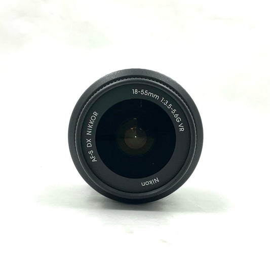 【全額返金保証】【最速発送】Nikon AF-S DX NIKKOR 18-55mm f/3.5-5.6G VR 美品 動作確認済