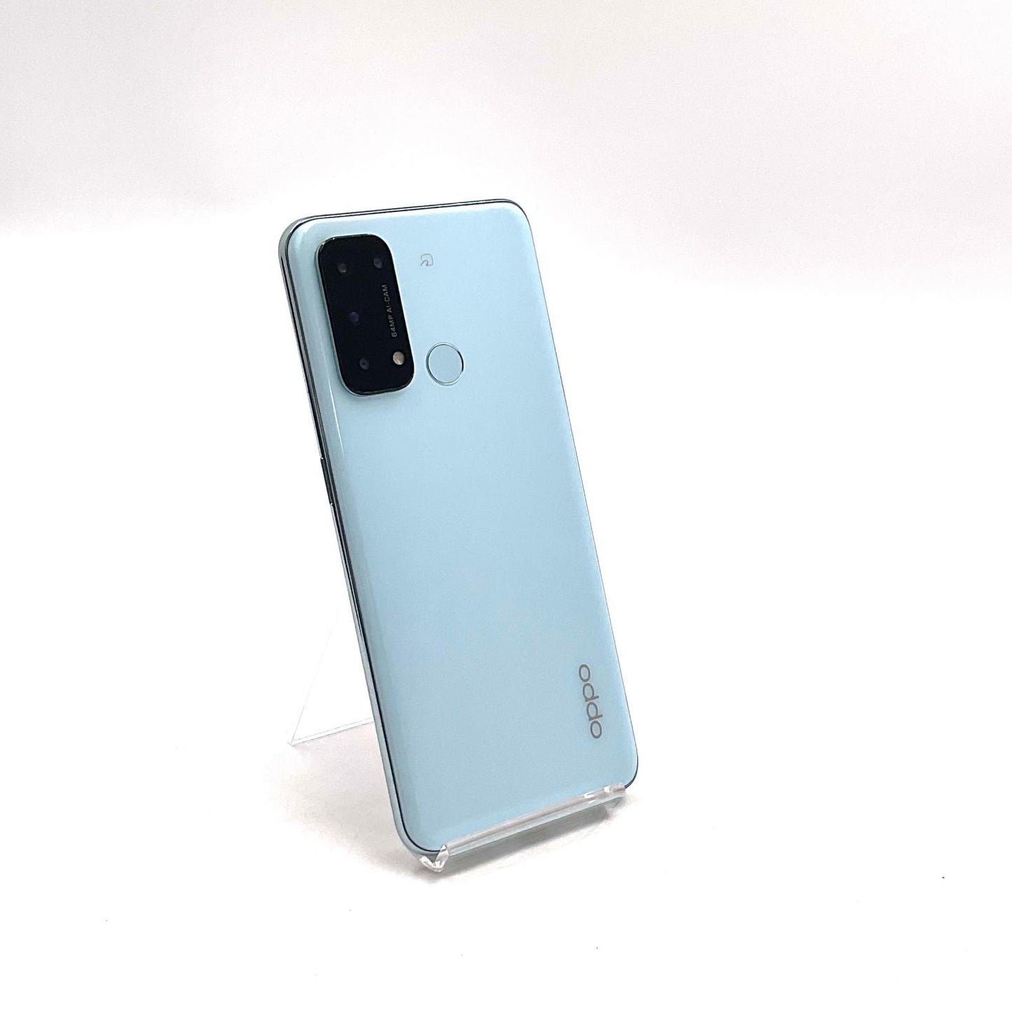 【全額返金保証】【最速発送】OPPO Reno 5A 128GB アイスブルー Softbank A103OP 白ロム 美品 動作確認済