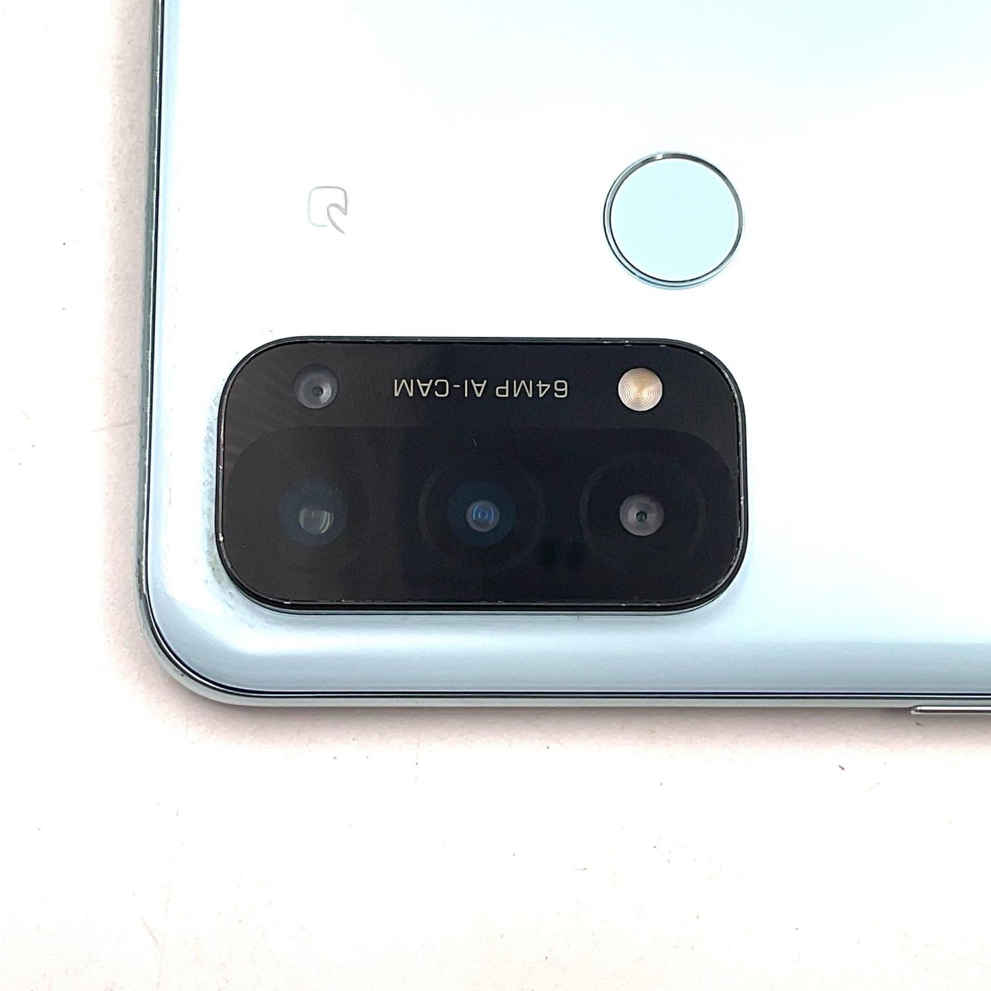 【全額返金保証】【最速発送】OPPO Reno 5A 128GB アイスブルー Softbank A103OP 白ロム 美品 動作確認済
