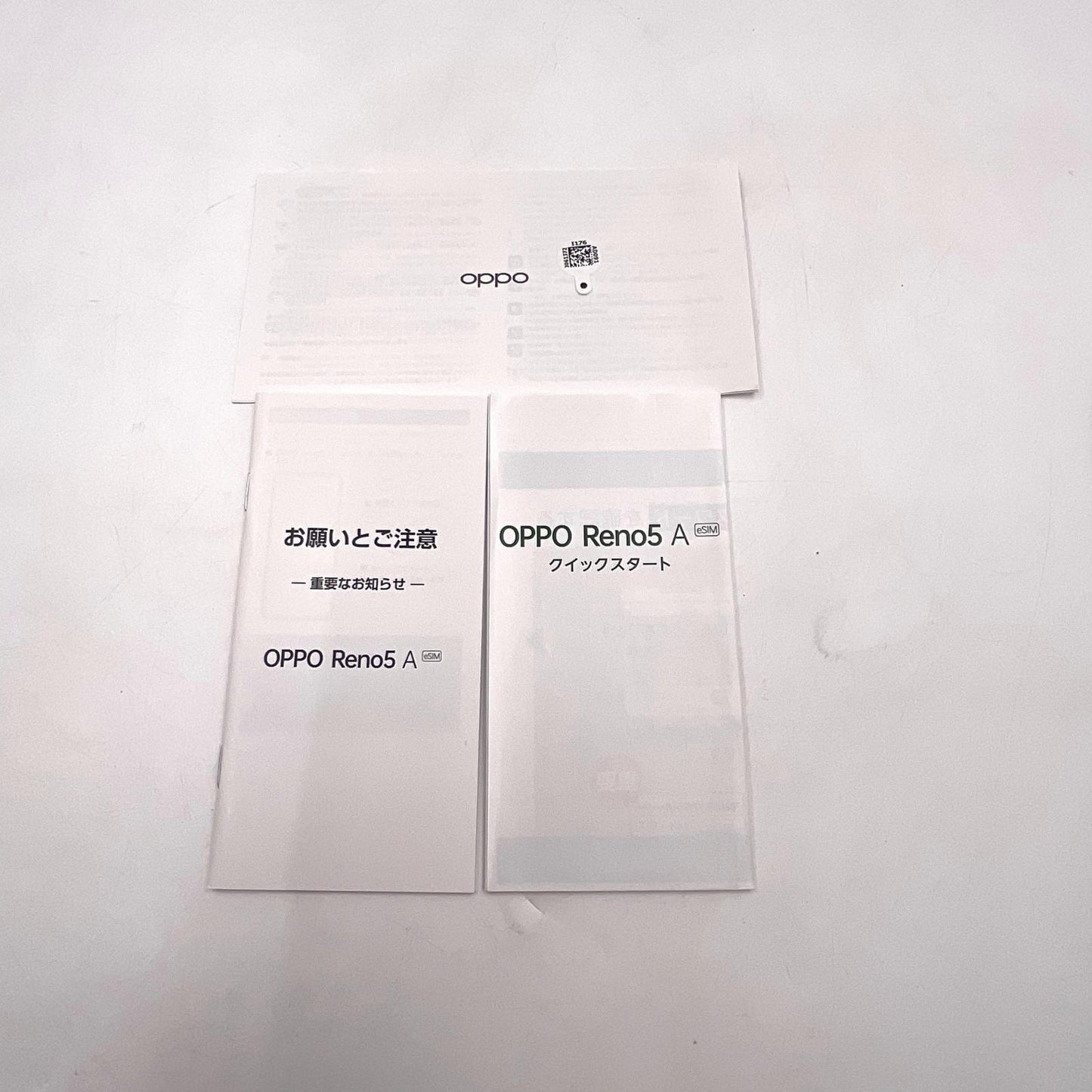 【全額返金保証】【最速発送】OPPO Reno 5A 128GB アイスブルー Softbank A103OP 白ロム 美品 動作確認済