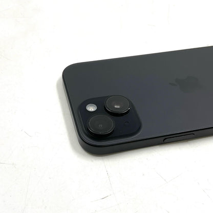 【最速発送】Apple iPhone iPhone 15 128GB ブラック docomo SIMフリー 白ロム【難有】 85%