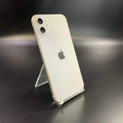 【全額返金保証】【最速発送】Apple iPhone iPhone 11 128GB ホワイト SIMフリー 白ロム 動作確認済 73%