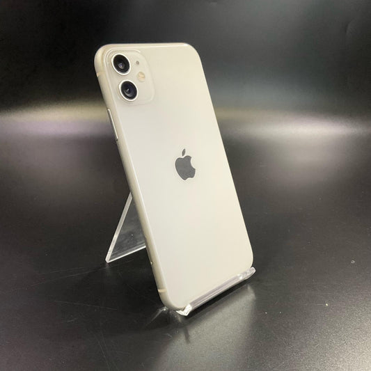 【全額返金保証】【最速発送】Apple iPhone iPhone 11 128GB ホワイト SIMフリー 白ロム 動作確認済 73%