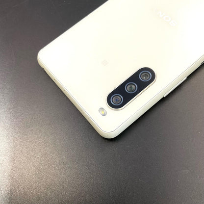 【最速発送】Sony Xperia 10 III 128GB ホワイト SIMフリー XQ-BT52 白ロム【難有】
