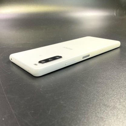 【最速発送】Sony Xperia 10 III 128GB ホワイト SIMフリー XQ-BT52 白ロム【難有】