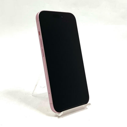 【全額返金保証】【最速発送】Apple iPhone iPhone 15 128GB ピンク Softbank SIMフリー 白ロム 動作確認済 74%