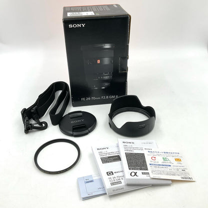 【全額返金保証】【最速発送】Sony FE 24-70mm F2.8 GM II SEL2470GM2 美品 動作確認済