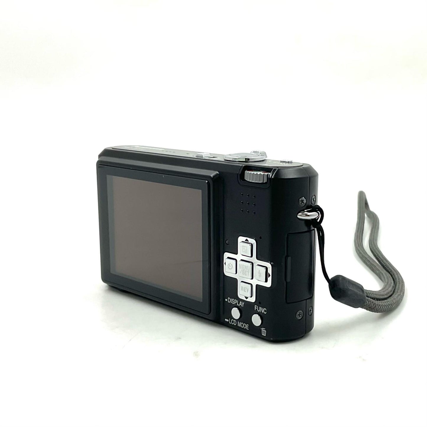 【全額返金保証】【最速発送】Panasonic コンパクトデジタルカメラ LUMIX DMC-FX100 ブラック 動作確認済