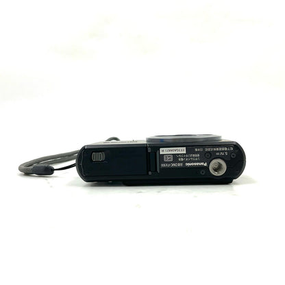 【全額返金保証】【最速発送】Panasonic コンパクトデジタルカメラ LUMIX DMC-FX100 ブラック 動作確認済