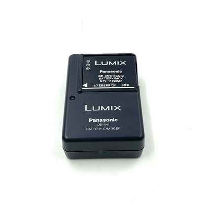 【全額返金保証】【最速発送】Panasonic コンパクトデジタルカメラ LUMIX DMC-FX100 ブラック 動作確認済