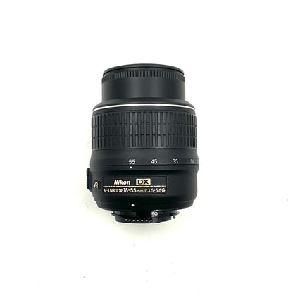 【全額返金保証】【最速発送】Nikon AF-S DX NIKKOR 18-55mm f/3.5-5.6G VR 動作確認済