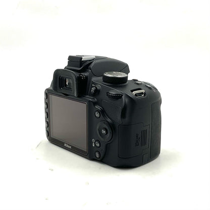 【全額返金保証】【最速発送】Nikon デジタル一眼 D3200 ボディ ブラック 美品 動作確認済