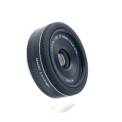 【全額返金保証】【最速発送】Canon EF40mm F2.8 STM 動作確認済