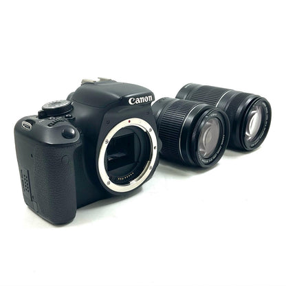 【最速発送】Canon デジタル一眼 EOS Kiss X5 ダブルズームキット ブラック【難有】