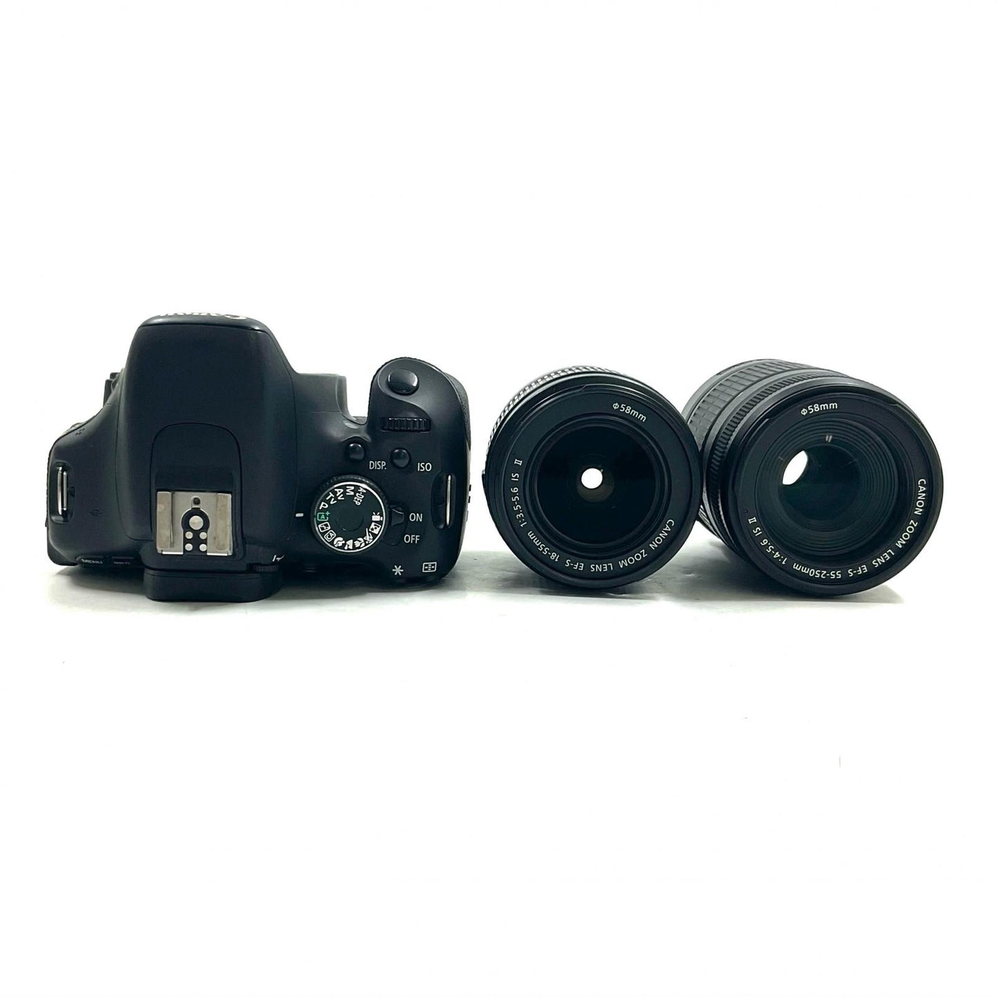 【最速発送】Canon デジタル一眼 EOS Kiss X5 ダブルズームキット ブラック【難有】